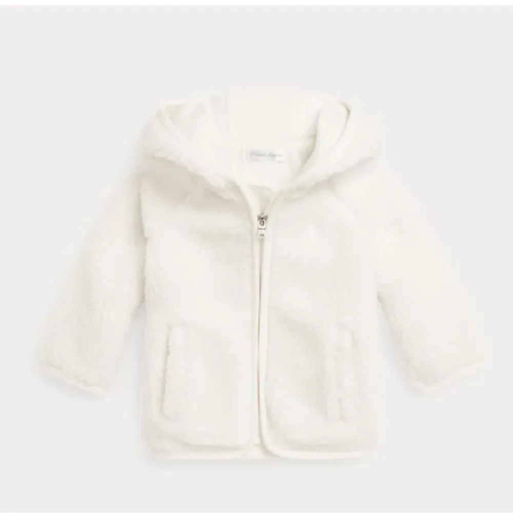 Ralph Lauren Sherpa Jacket Bear-Ear Hooded Teddy Fleece Jacket, Baby, 24mo